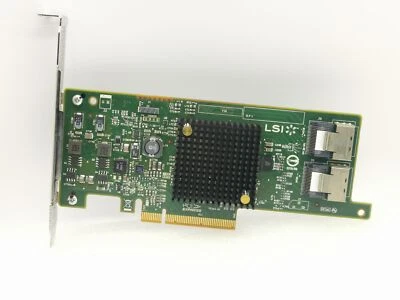 LSI 9207-8i SATA/SAS 6Gb/s PCI-E 3.0 FW:P20 IT Mode for ZFS FreeNAS unRAID - Bild 1 von 4