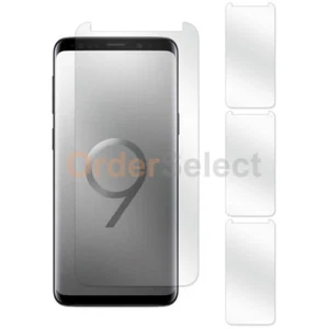 3X NEW LCD Ultra Clear HD Screen Protector for Android Phone Samsung Galaxy S9 - Picture 1 of 5