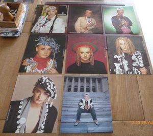 BOY GEORGE CULTURE CLUB 8 x ASSORTED PRINTS SIZE 8" x 10" APPROX - Picture 1 of 6