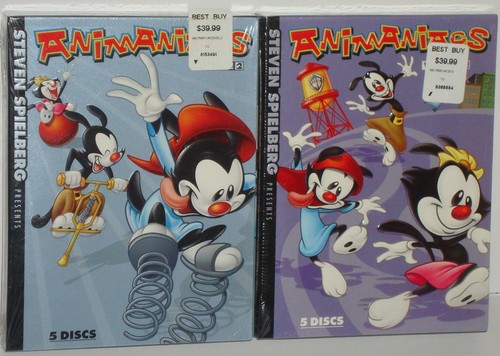 Animaniacs Volume 2 & 3 DVD Sealed 10 Disc Set Warner Bros Animated ...