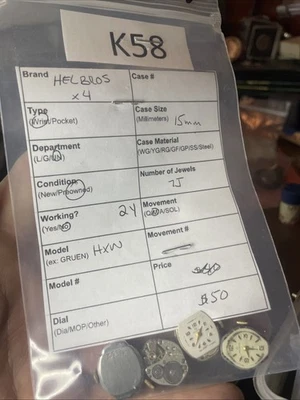 Helbros Movimientos 15mm X4 Foto 1 de 2