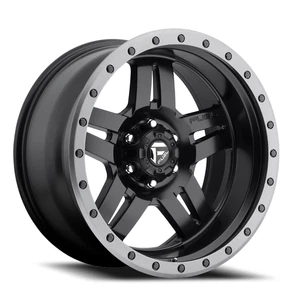 Fuel Anza D557 17x8.5 -6 5x127mm 78.1mm Matte Black - Foto 1 di 3