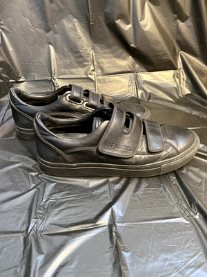 Raf Simmons Velcro Low Top Black Size 42 US 9 Official Velcro Adidas - Image 1 of 4