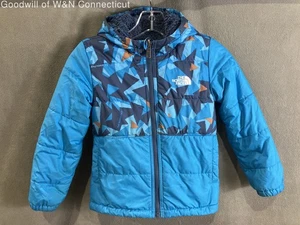 NORTH FACE Jacket Size 6T Unisex Kids Plus Blue Basic Jacket - Picture 1 of 9
