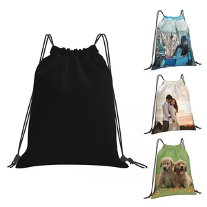 Personalized Gym Bag with Drawstring, Add Your Picture/Logo/Text, Custom Draw... - Picture 1 of 7