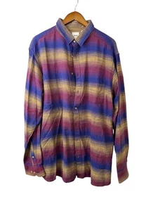 ROWM Long Sleeve Button Down Shirt - SIZE XLT - with Pocket NWT. - Picture 1 of 3