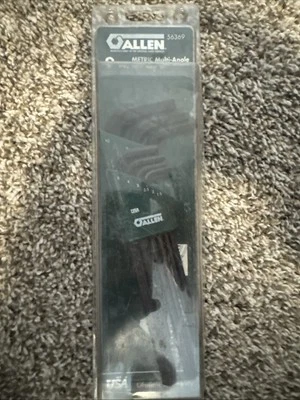 ALLEN Metric 9pc Hex Key Set 56369 - Image 1 of 4