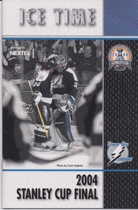 2004 STANLEY CUP Program Tampa Bay LIGHTNING v Calgary FLAMES with INSERT - Picture 1 of 2