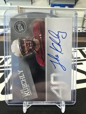 2012 PRESS PASS LUKE KUECHLY ROOKIE Auto RC Boston College Panthers - Image 1 of 2