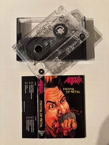 ANTHRAX - FISTFUL OF METAL (UK CASSETTE TAPE) - Picture 1 of 5