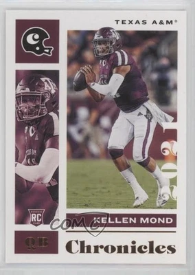 2021 Panini Chronicles Draft Picks Base Bronze Kellen Mond #20 Rookie RC - Image 1 of 2