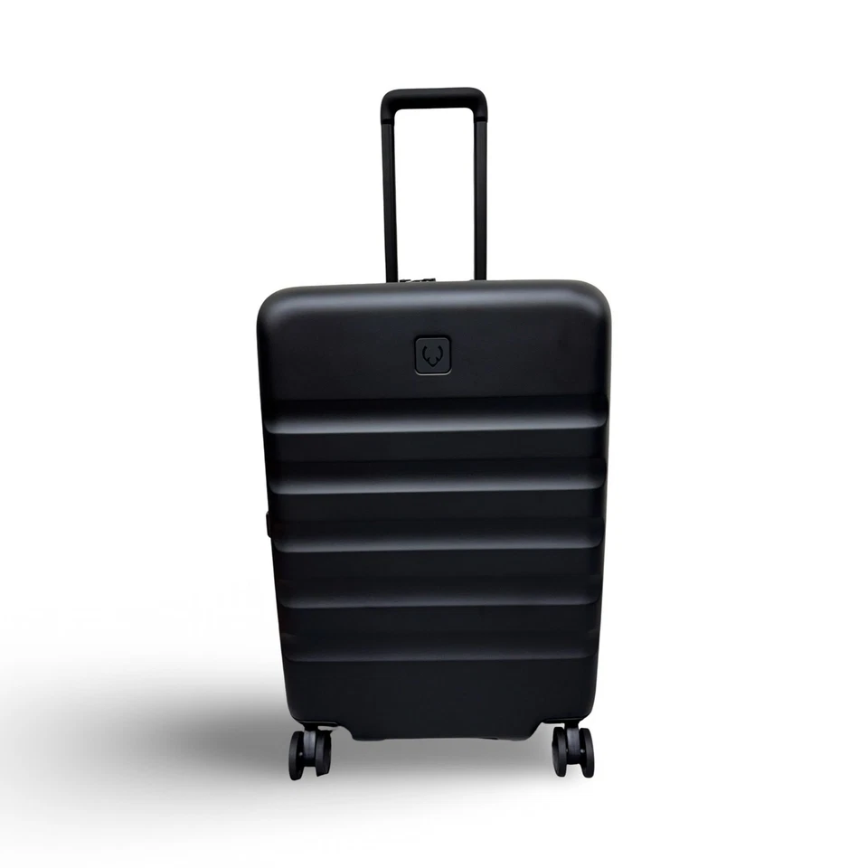 Maleta mediana Antler Icon a rayas con cubos de embalaje, juego de 4 Foto 1 de 4