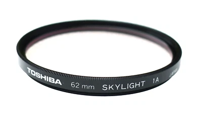 62mm Toshiba Skylight 1A Filter - All purpose Protection - NEW - Image 1 of 3