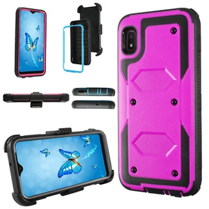 Für Samsung A10e Case Hybrid Cover Einbau Gürtelclip Ständer Displayschutzfolie - Bild 1 von 33