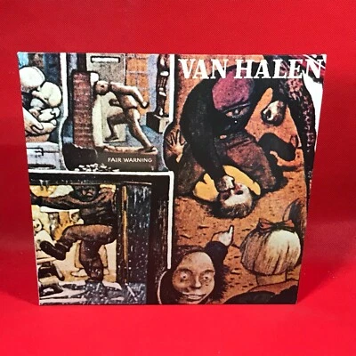 VAN HALEN Fair Warning 1981 UK vinyl LP + INNER  Mean Street So This Is Love - Image 1 of 4
