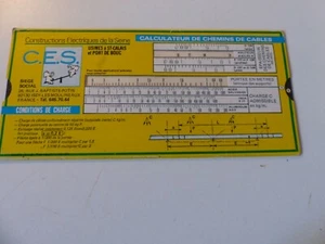 CES - CALCULATEUR DE CHEMINS DE CABLES - Imagen 1 de 2