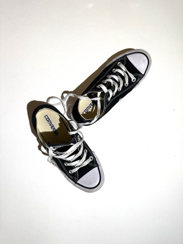 Converse Chuck Taylor All Star Low nere da donna US 5
