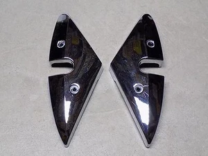 04 Hyosung Alpha Aquila GV 250 Pair of Rear Foot Peg Side Covers Left & Right - Picture 1 of 6