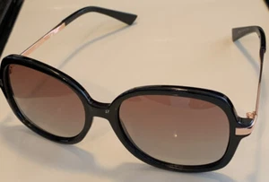 FEISEDY Classic Womens Elegant Polarized Black Sunglasses Ladies Wide Square - Picture 1 of 12
