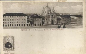 CARTOLINA VIAGGIATA 1937_TORINO - ORATORIO SALESIANO BASILICA MARIA AUSILIATRICE - Picture 1 of 1
