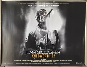 Cinema Poster: LIAM GALLAGHER KNEBWORTH 22 2022 (Quad) Oasis Toby L. - Picture 1 of 1
