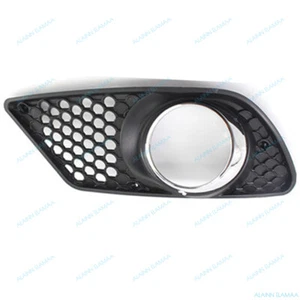 Left Front Fog Light Cover Grille W/ Chrome Ring For Mercedes C300 C350 2008-11 - Picture 1 of 4