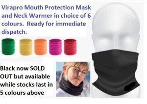 Virapro Mouth Protection Mask and Neck Warmer - Picture 1 of 1