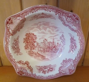 Johnson Brothers Old Britain Castles Gemüseschale rosa Transferware Ruthin - Bild 1 von 5