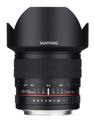 Samyang 10mm F2.8 Ultra Wide Angle Lens (Canon EF) - Image 1 of 4