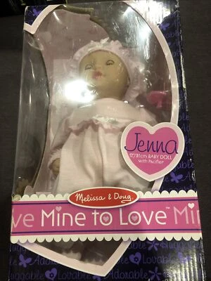 Кукла реалистичная Jenna Melissa & Doug Baby 12 дюймов - Изображение 1 из 4