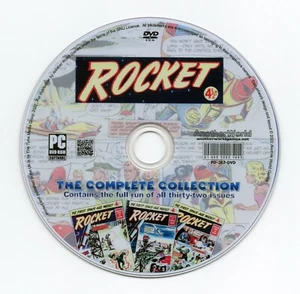 Rocket - The Complete Comic Collection on Disc - All 32 Issues (DVD-ROM) - Picture 1 of 5