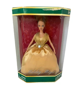 Jakks Pacific Holiday Magic Fashion Doll #36176 Gold Gown 2002 Neu - NRFB - Bild 1 von 5