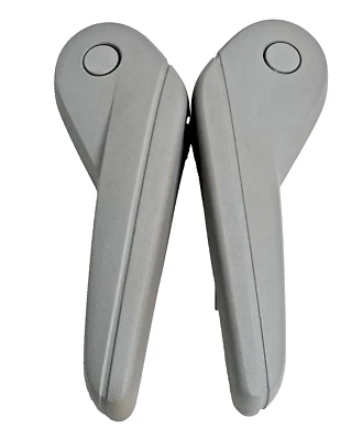 Dodge Caravan Town Country 2008-2020 reposabrazos asiento delantero diestro gris par OEM Foto 1 de 4