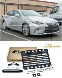 EOS For 16-18 Lexus ES350 ES300H | Front Bumper Tow Hook License Plate Bracket - Picture 1 of 12