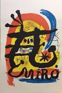 Miro, Joan-Man in the Moon-Abstract-Art For Sale - Picture 1 of 4