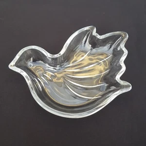 Mikasa Peace Dove Glass Dish Made In Japan Christmas dish - Picture 1 of 8