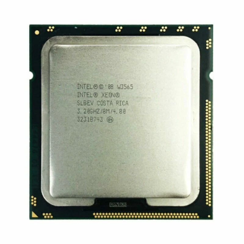 Intel Xeon W3565 CPU Quad-Core 3.2 GHz 2400 MHz LGA 1366/Socket B Processor - Image 1 of 1