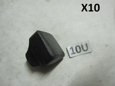 SET 10 SQUARE Shaped 1" Drawer Door Cabinet Knobs Pulls Solid Cast Iron Cover