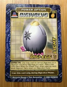 Bandai Digimon Trading Card Series 3 Digi-Egg of Light Bo-158 - Picture 1 of 6