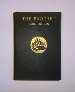 1926 THE PROPHET by Kahlil Gibran, 1st Edition Early 8th Printing, Illustrated - Picture 1 of 14
