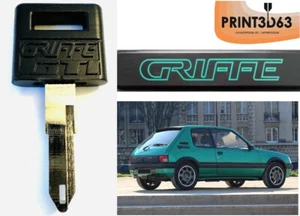 🇫🇷 Unique Clé vierge Peugeot 205 GRIFFE / GTI (série spéciale) - Foto 1 di 2