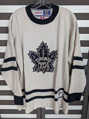 RARE Toronto Maple Leafs Heritage Sweater Collection NHL Hockey Jersey Large  - Image 1 of 4