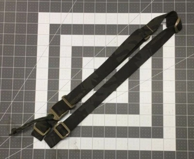 LIVESOUTSIDE.COM LIVESOUTSIDE MultiCam Black Tan 2 Pt Quik Adjust Sling Tactical US Made Nice