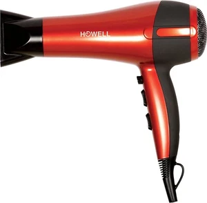 HOWELL | Asciugacapelli Professionale HP2021 2200 Watt Rosso/Nero - Foto 1 di 1