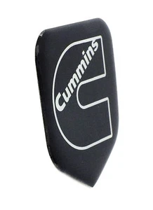 GRILLE EMBLEM fits RAM Diesel 2006-2010 Black/Silver Outline - Foto 1 di 1