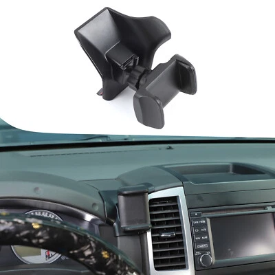 For Nissan Frontier 2009-2017 Center Console Air Vent Phone Holder Black — 第 1/4 张图片