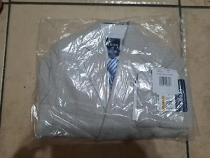 IZOD 4 Piece Suit Set, LT Stone, 3T  - Picture 1 of 6