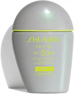 Shiseido Sun Care W/F Quick Dry Sports Bb Spf50 Dark 30ml - Picture 1 of 3