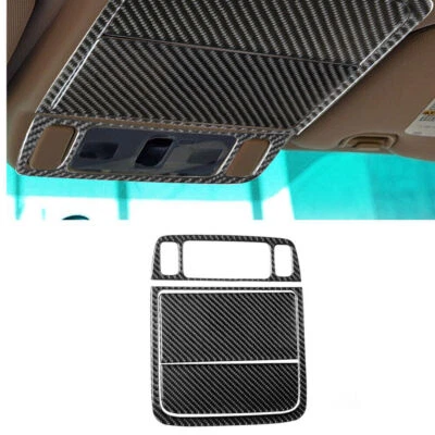 Cubierta de ajuste del panel de luz delantera de fibra de carbono para Subaru Forester 2005-2008 Foto 1 de 4