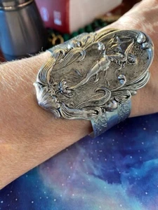 Art Deco Stil Damen Manschette MYELEGANTTHINGS Vintage inspiriert Brautschmuck USA - Bild 1 von 5